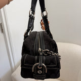 Black Coach Soho Mia Satchel Bag