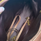 Miu Miu Mauve Pink Vitello Shine Leather Tote Bag