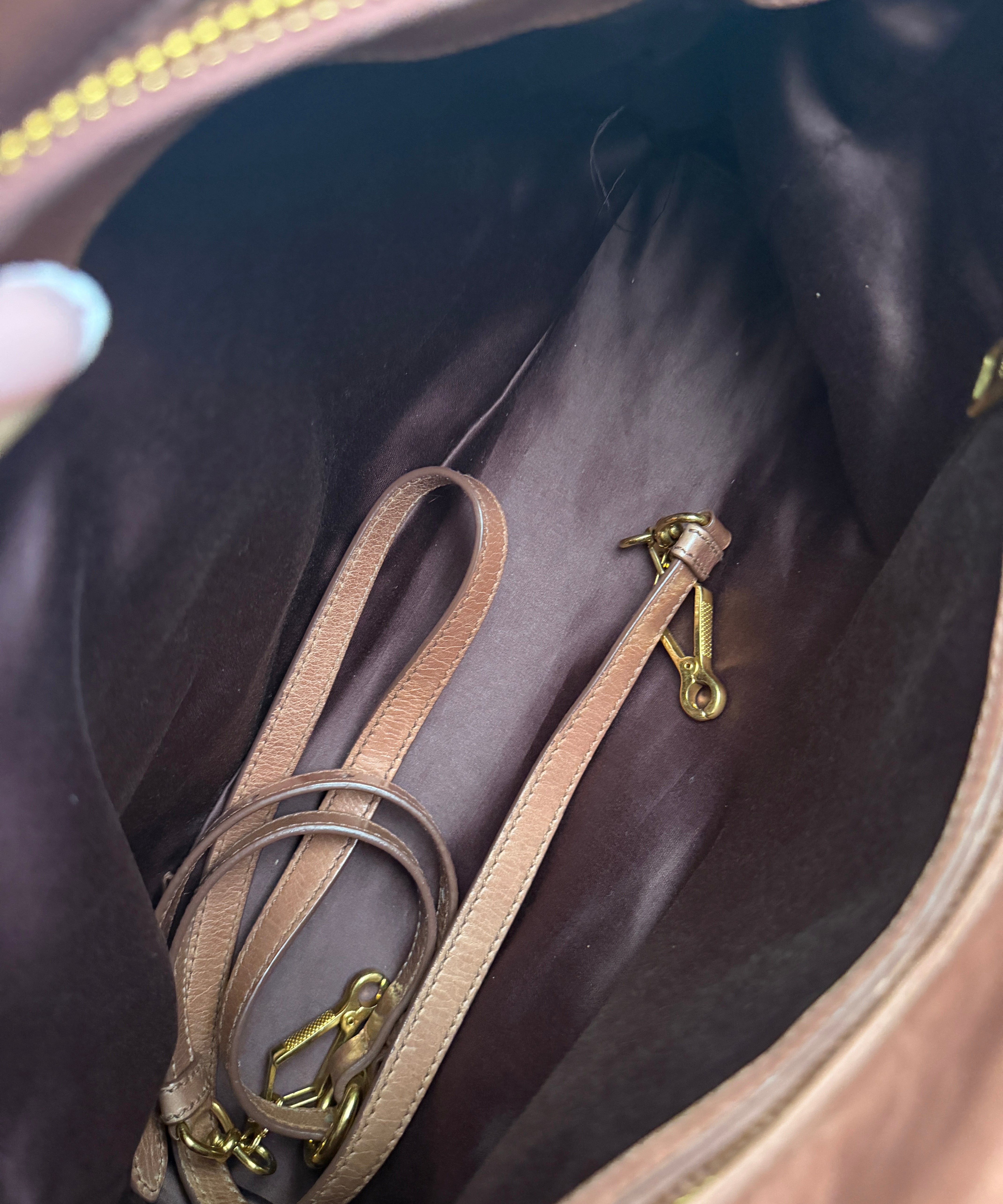 Miu Miu Mauve Pink Vitello Shine Leather Tote Bag