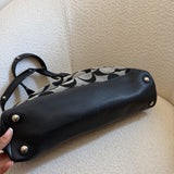 Coach Black Signature Tote Bag