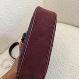 Coach purple Canvas Demi Hamptons Buckle Bag