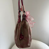 Coach Pink Op Art Maggie Bag