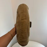 Coach Khaki Suede Large Soho Bag