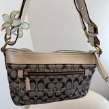 Coach Denim Signature Legacy Duffle Bag