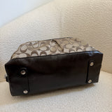 Brown Coach Signature Ashley Bag