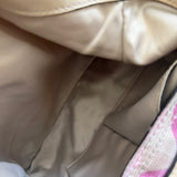 Coach Pink Optic Print Maggie Bag