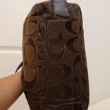 Coach Brown Leather Maggie Shoulder Bag