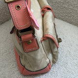 Coach Salmon Legacy Turnlock Bag