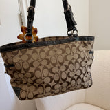 Coach Brown Signature Tote Bag