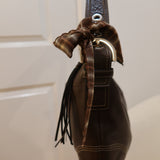 Coach Brown Leather Hobo Bag