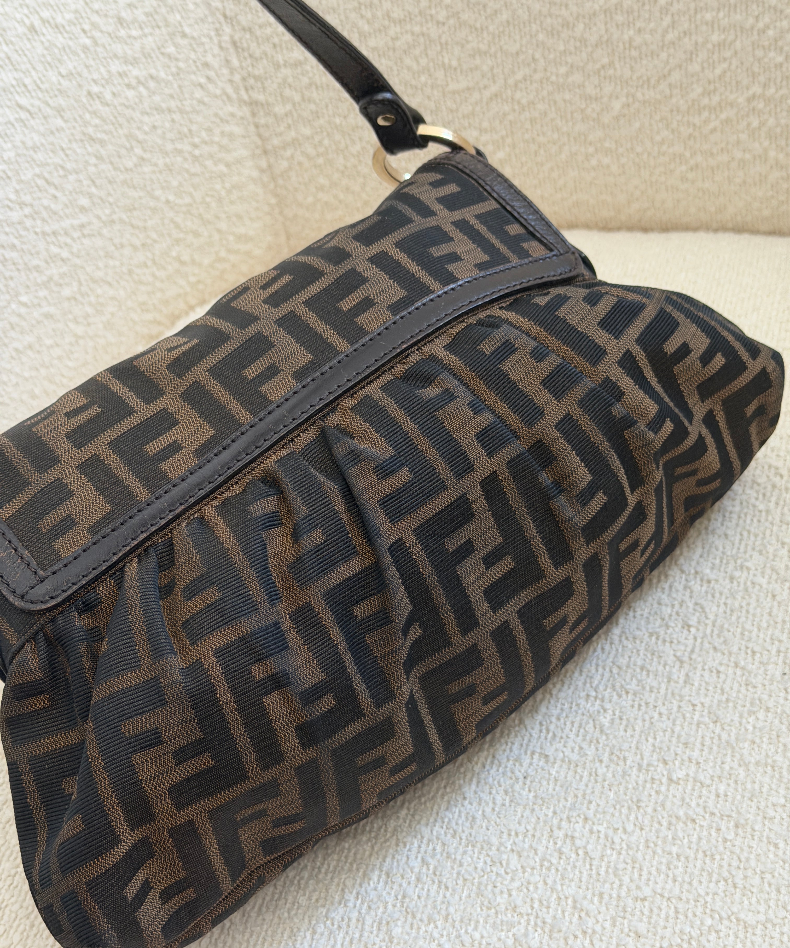 Fendi Zucca Chef Shoulder Bag