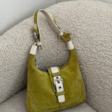 Coach Lime Hamptons Shoulder Bag