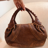 Brown Fendi Spy Shoulder Bag