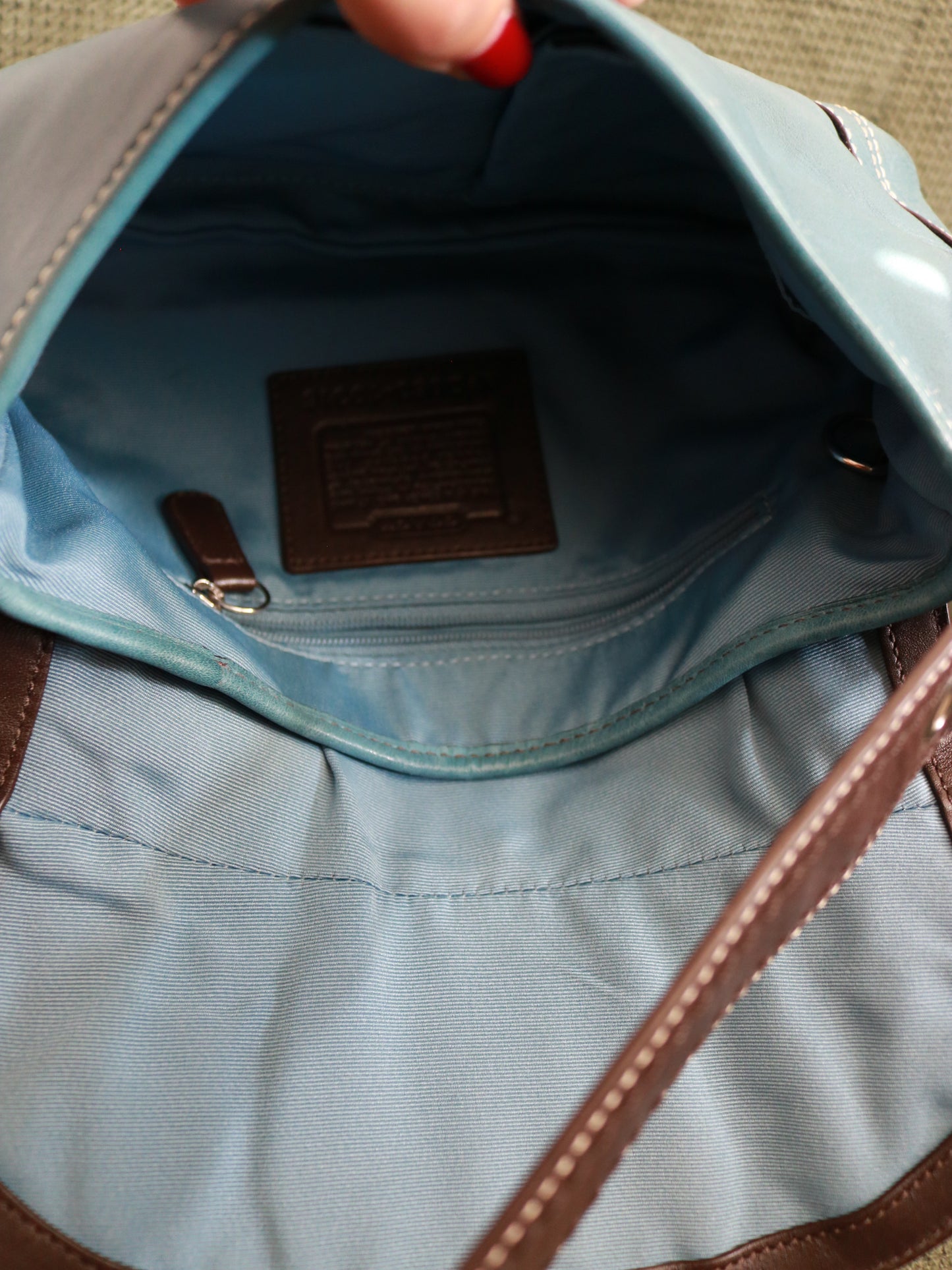 Rare Chambray Mini Soho Bag