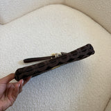 Coach Brown Madison Wristlet