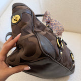 Coach Brown Signature Tote Bag