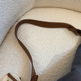 Fendi Chef Denim Shoulder Bag