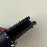 Coach Black Legacy Turnlock Mini Agenda