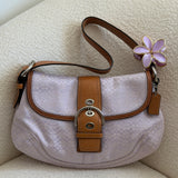 Rare Coach Lavender Large Soho Bag