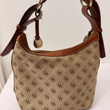 Brown Dooney & Bourke Shoulder Bag