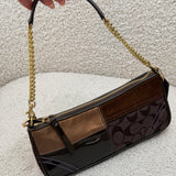 Coach Holiday Patchwork Shoulder Bag