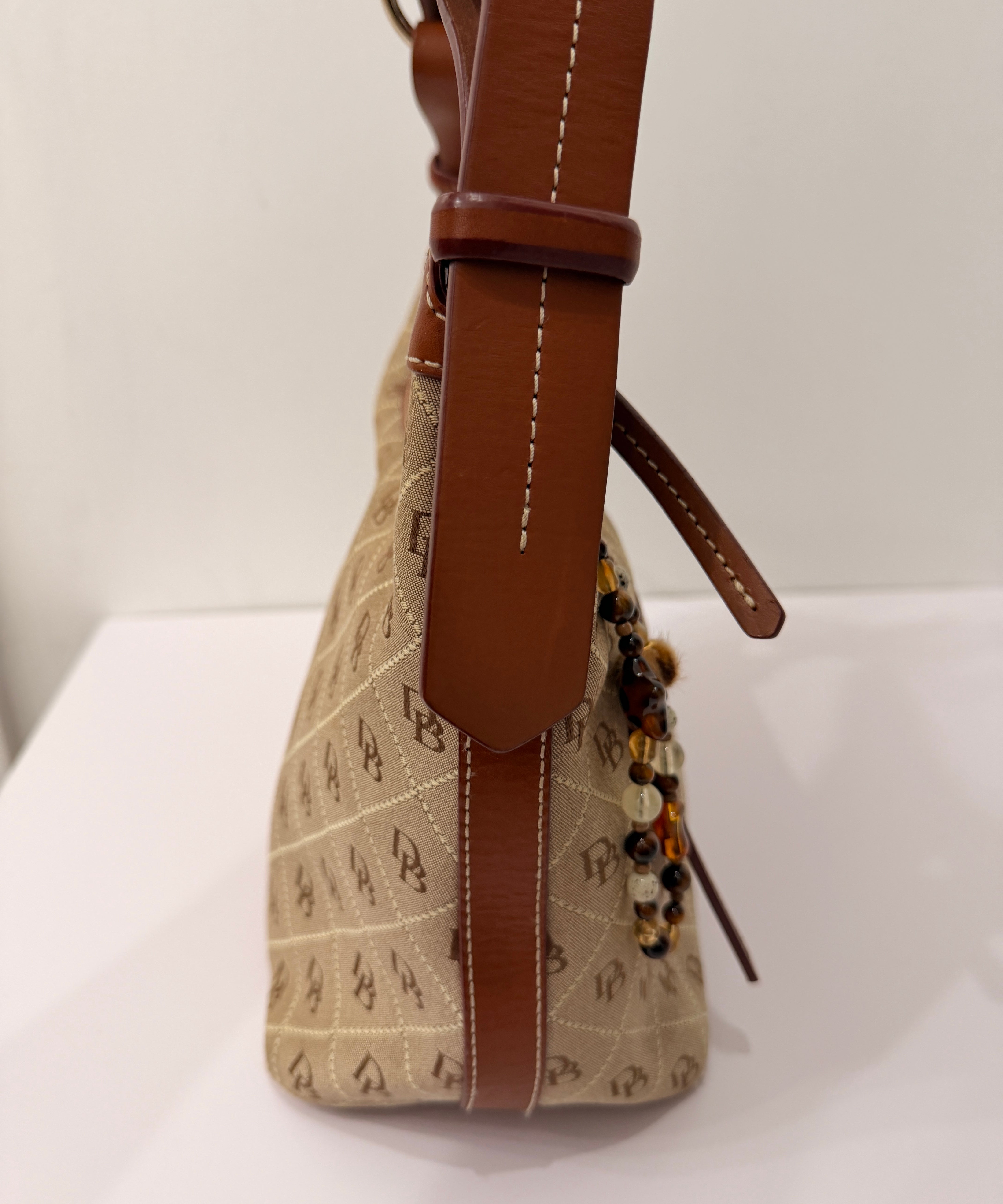 Brown Dooney & Bourke Shoulder Bag