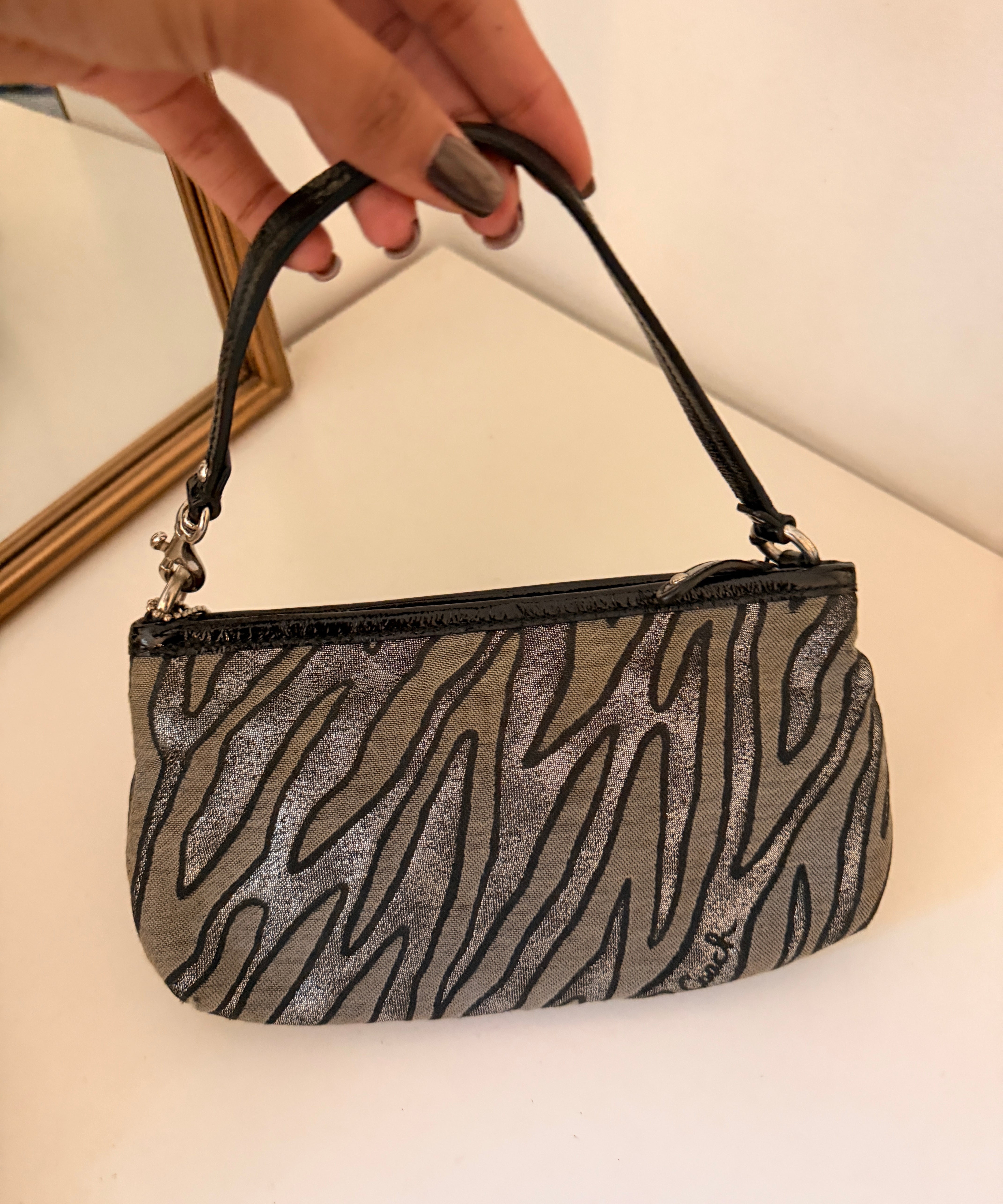 Coach Zebra Madison Mini Bag