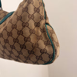 Teal Gucci Jackie Shoulder Bag