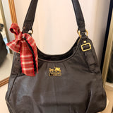 Coach Black Leather Maggie Bag