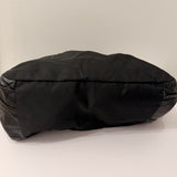 Black Nylon Prada with Gold Chain