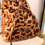 Prada Calf Hair Buckle Bag