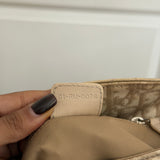 Beige Dior Mini Romantique Trotter Hand Bag