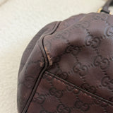 Brown Gucci Guccissima Sukey Tote Bag