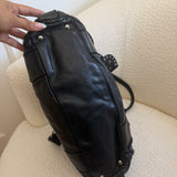 Archive Miu Miu Black Studded Flower Shoulder Bag