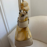 Coach Butter Yellow Signature Hamptons Carry-All Bag