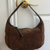 Coach Brown Suede Ergo Hobo Bag