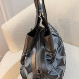 Coach Grey Signature Lexi Tote Bag