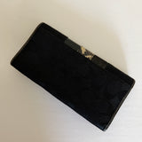 Coach Black Hamptons Snakeskin Shoulder Bag