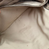 Brown Snakeskin Trim Coach Soho Demi Flap