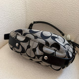 Coach Grey Signature Zoe Bag