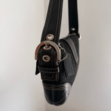 Coach Black Soho Demi Flap Bag