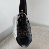 Coach Black Large Signature Soho Bag