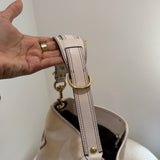 Coach Cream Cotton Ergo Tote Bag