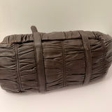 Brown Prada Nappa Shoulder Bag