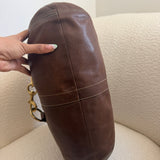 Rare Brown Coach Ergo Large Belted Shoulder Bag