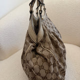 Beige Gucci GG Sukey Tote Bag