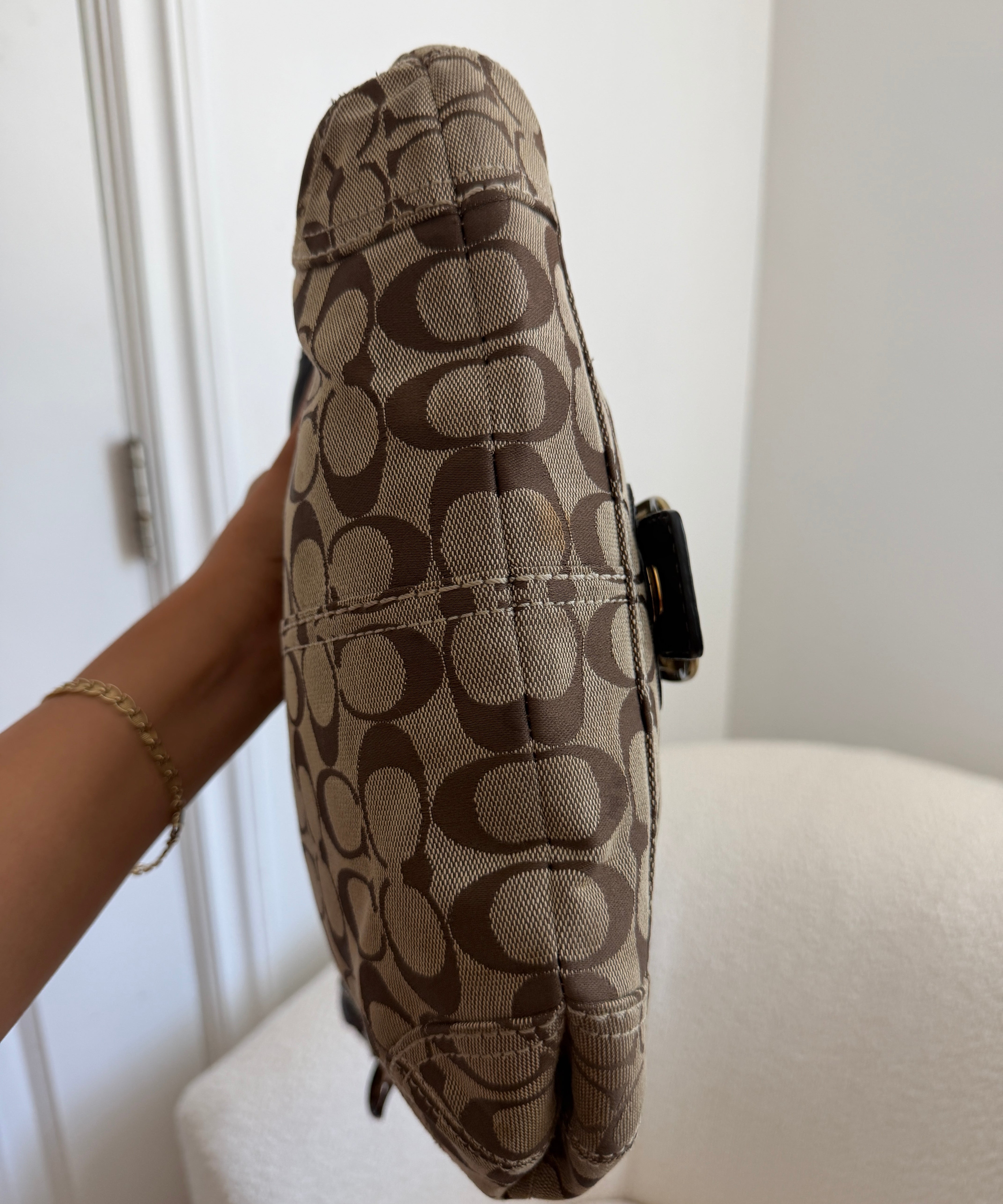 Brown Coach Soho Bleeker Bag