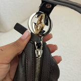 Brown Gucci Guccissima Twins Shoulder Bag
