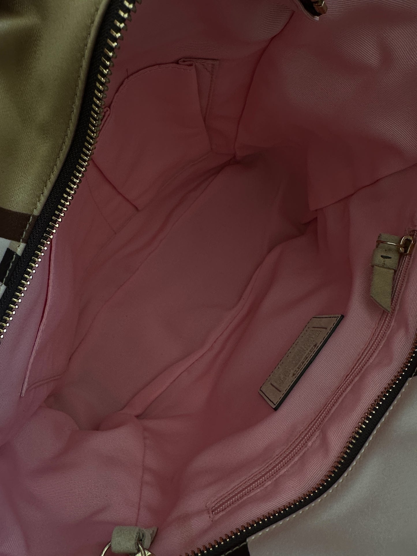 Coach Satin Multicolor Tote Bag