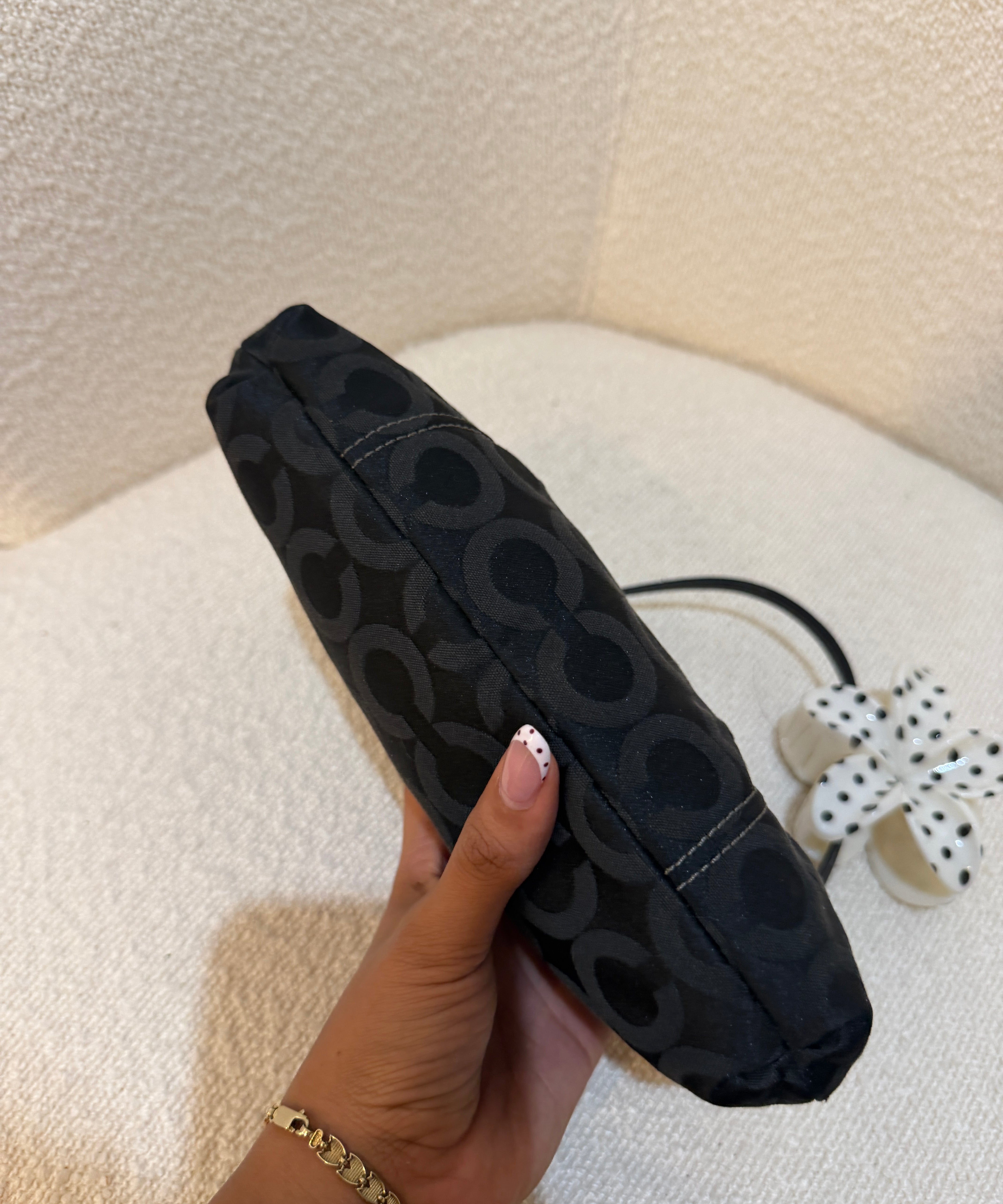 Coach Black Madison Mini Bag